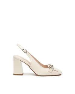 Chanel in Pelle Vernice Latte