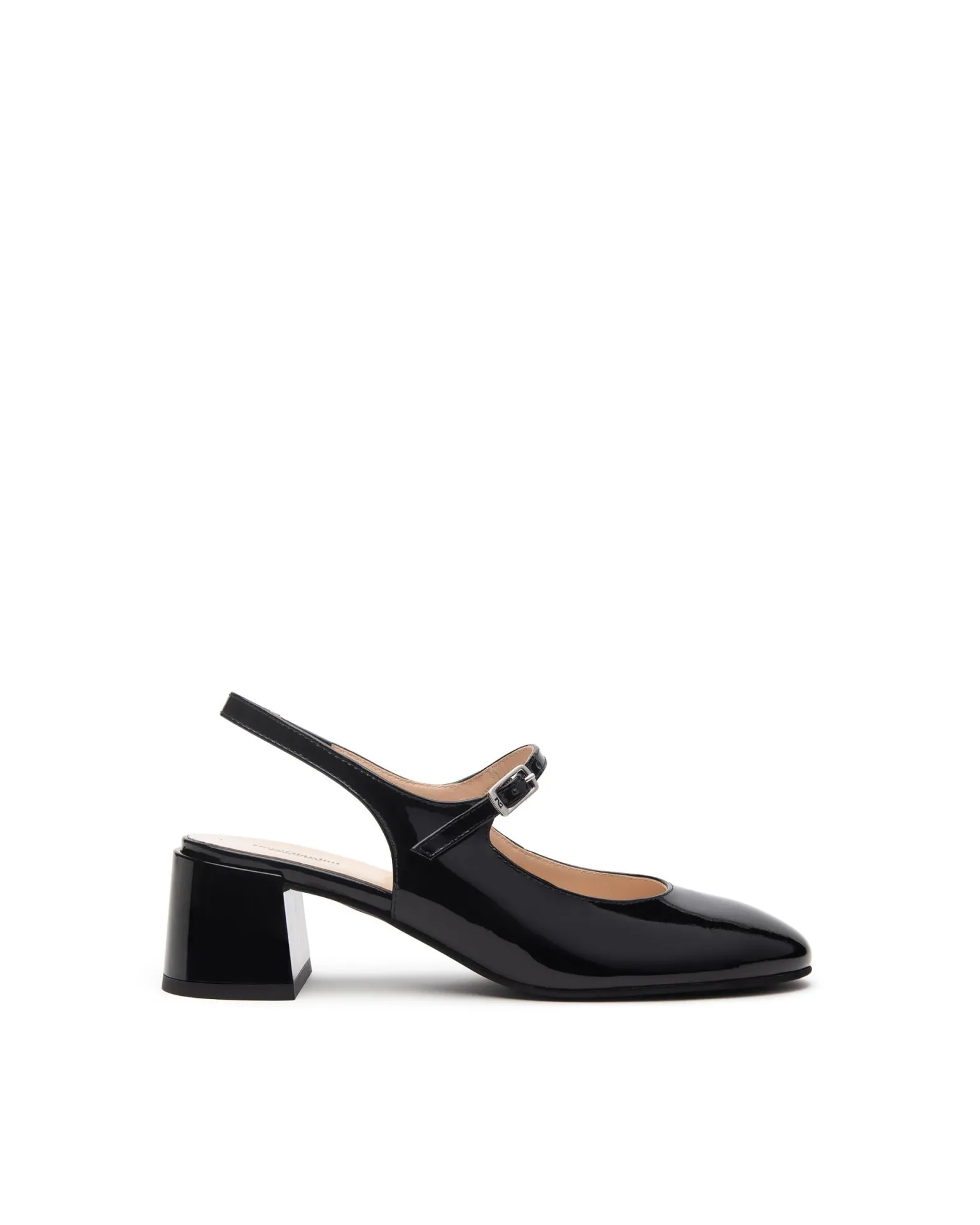 Chanel Sling Back in Vernice Nera