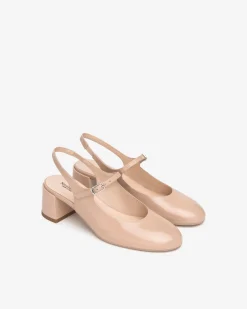 Chanel Sling Back in Vernice Cipria