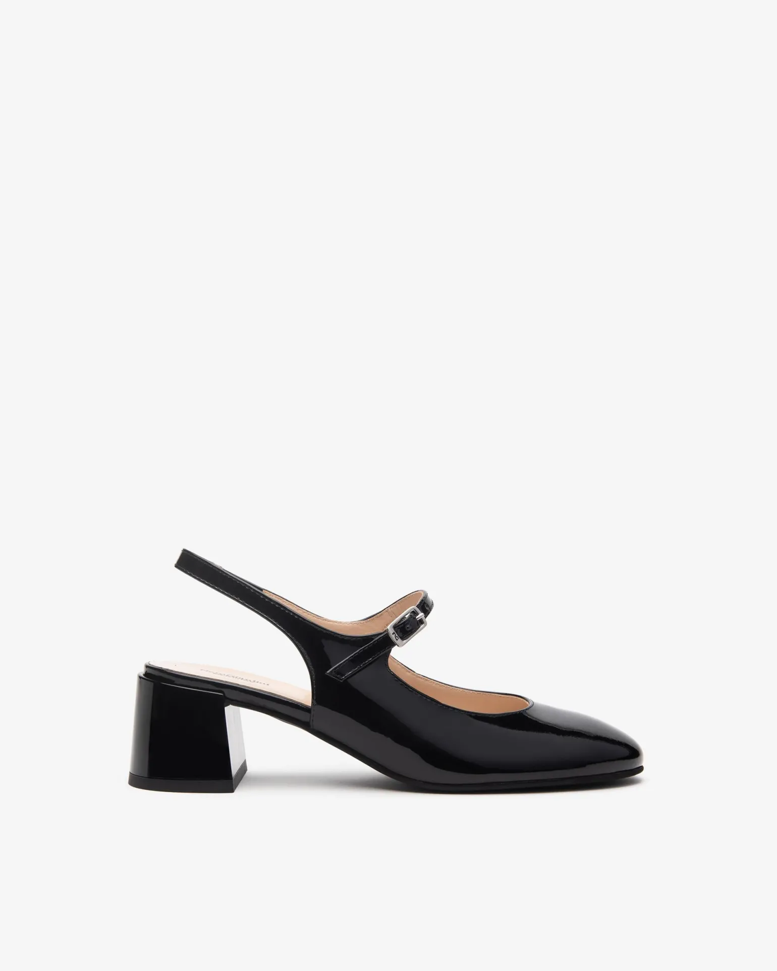 Chanel Sling Back in Vernice Nera