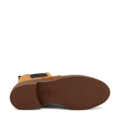 Chelsea Oxford Donna Camoscio Cuoio