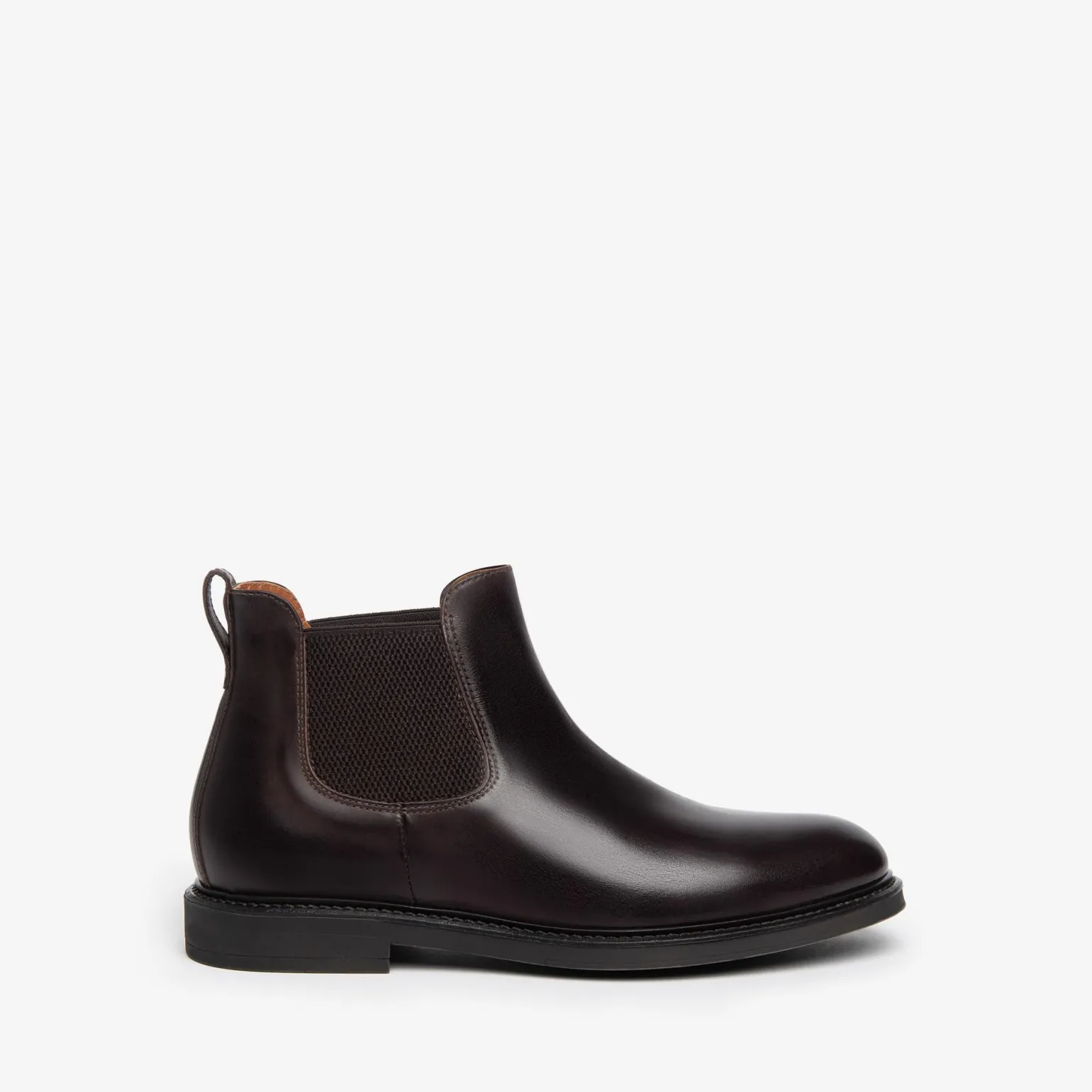 Chelsea Uomo in Pelle Marrone