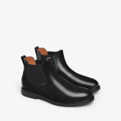 Chelsea Uomo in Pelle Nero