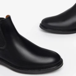 Chelsea Uomo in Pelle Nero