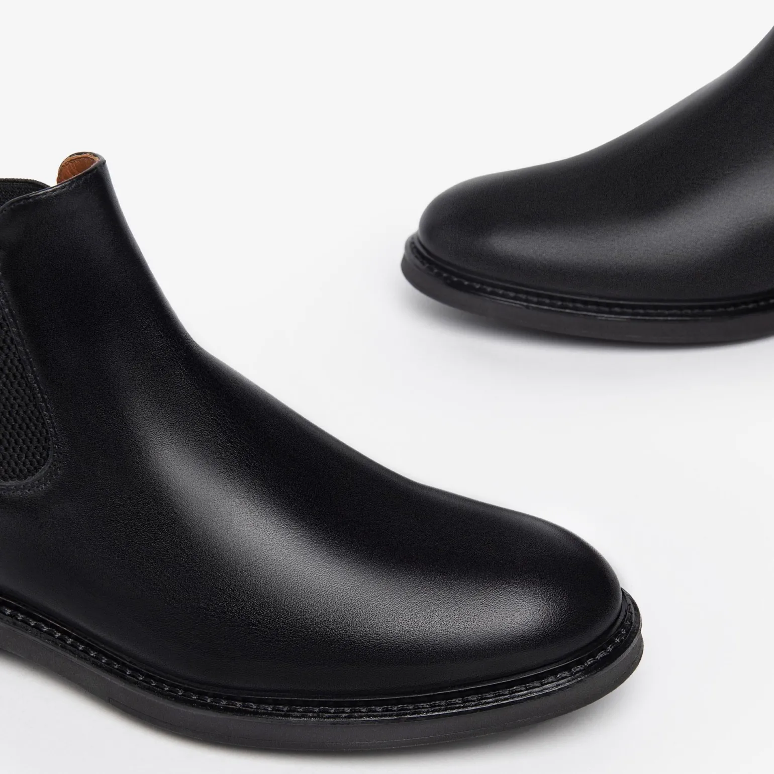 Chelsea Uomo in Pelle Nero