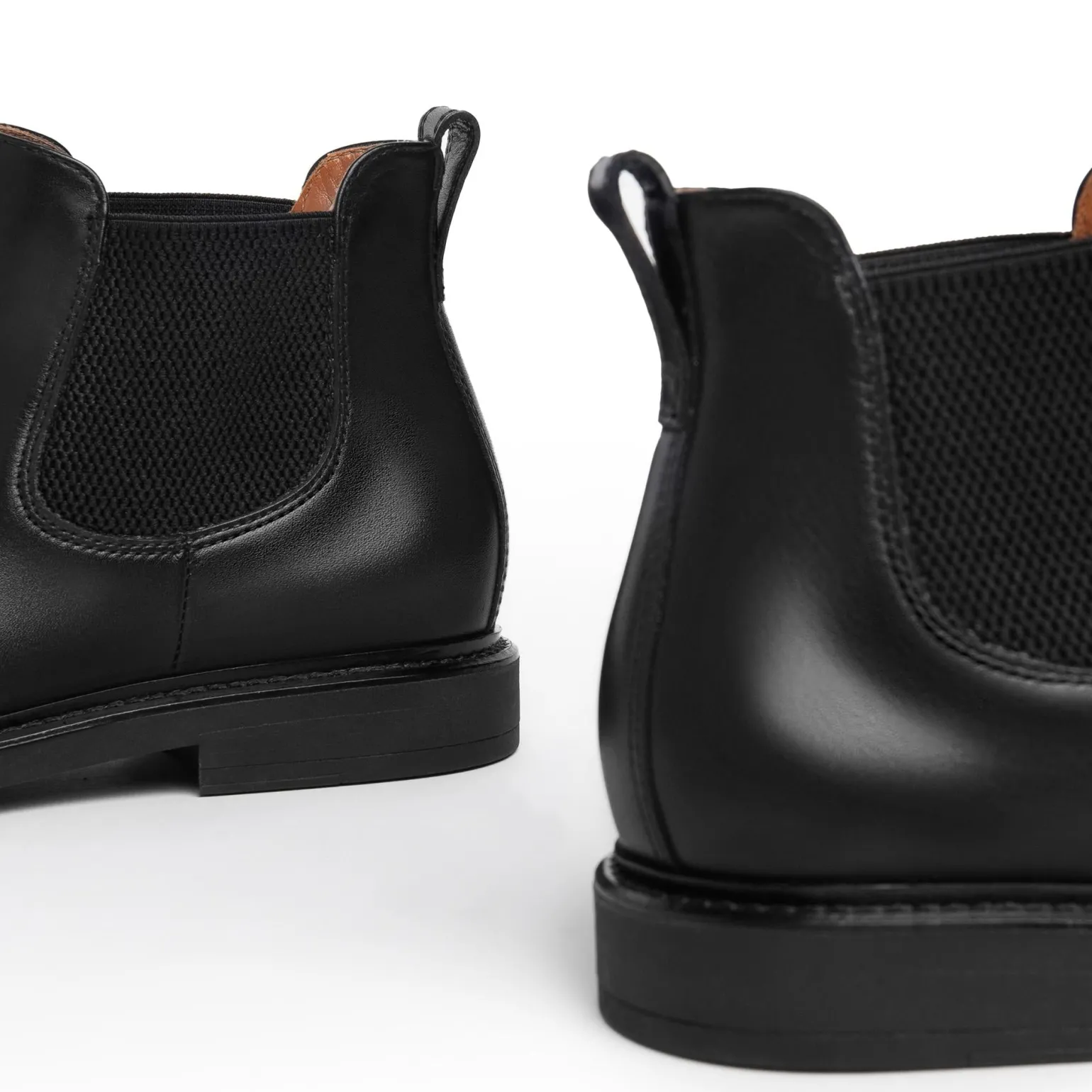 Chelsea Uomo in Pelle Nero