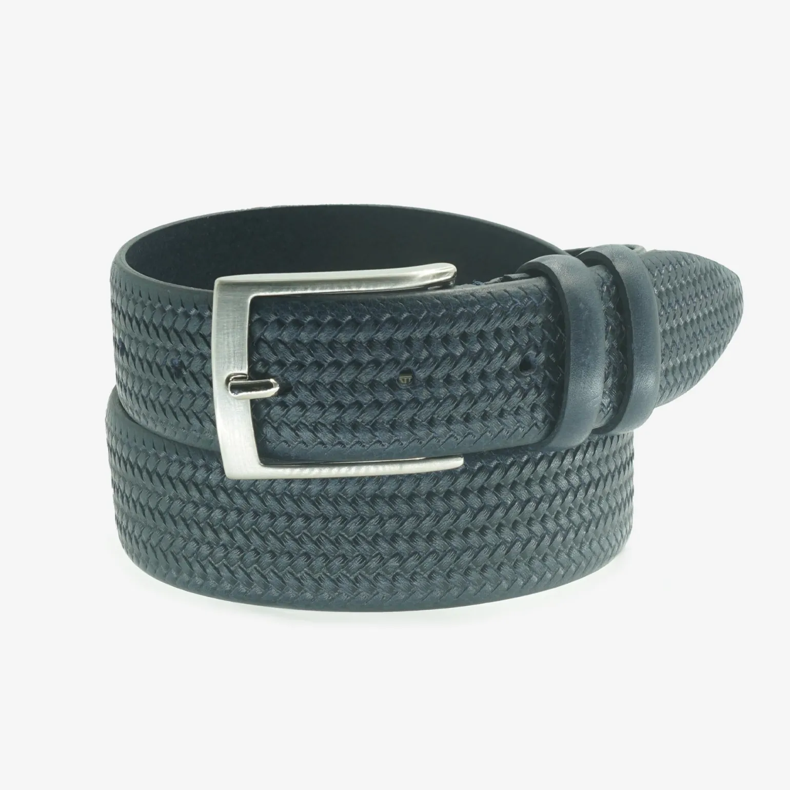 Cintura in Pelle Blu