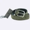 Cintura Uomo in Camoscio Taupe