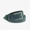 Cintura Uomo in Pelle Blu