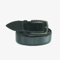 Cintura Uomo in Pelle Nera