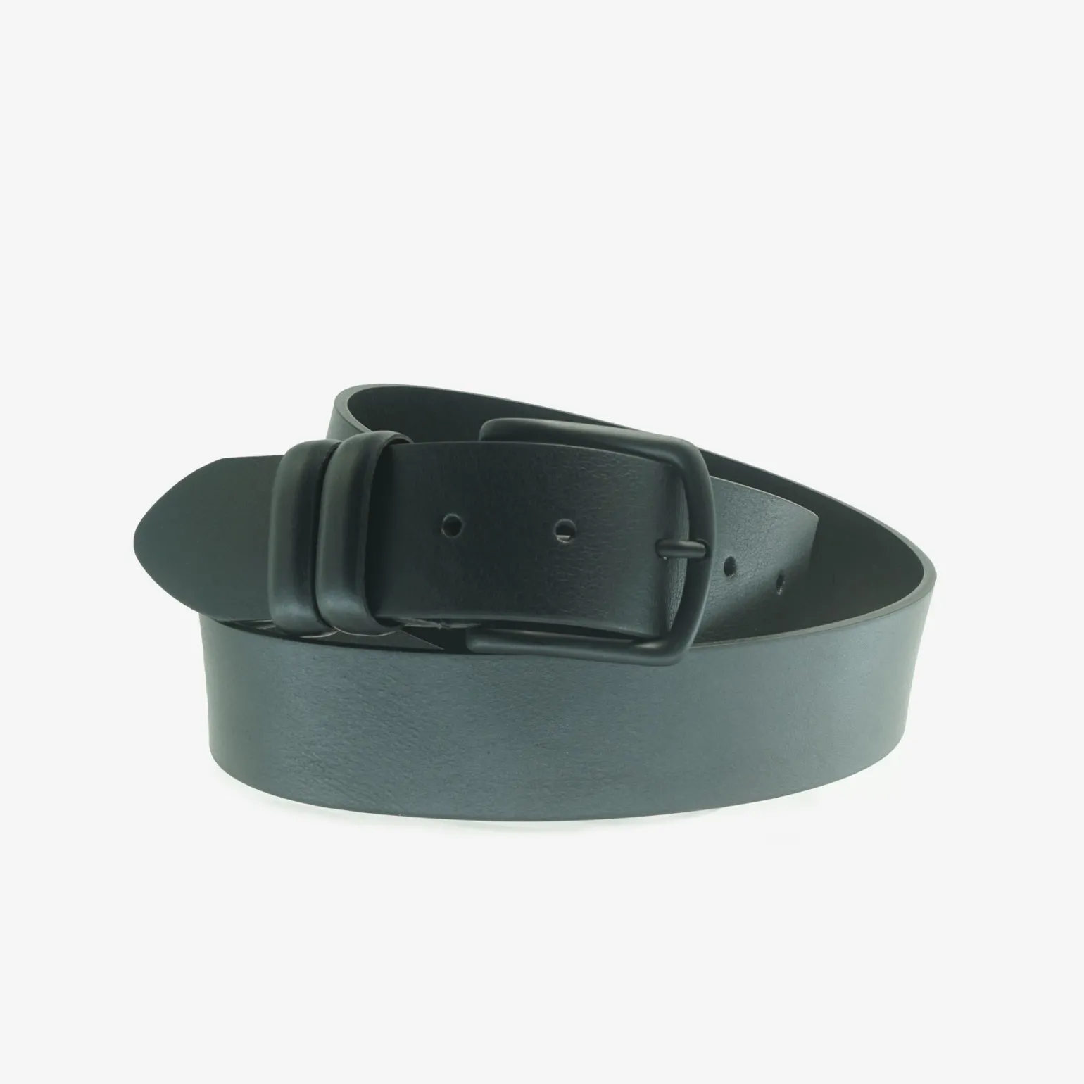 Cintura Uomo in Pelle Nera