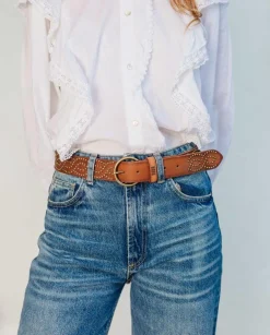 Cinture Donna Pelle Cuoio