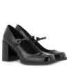 Decolletè Mary Jane Vernice Nero