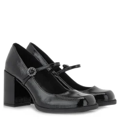 Decolletè Mary Jane Vernice Nero