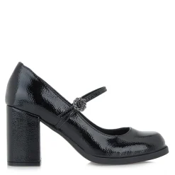 Decolletè Mary Jane Vernice Nero