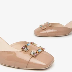 Decolletè Pump Vernice Nude
