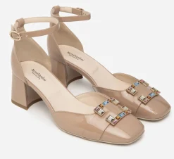 Decolletè Pump Vernice Nude