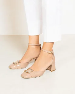 Decolletè Pump Vernice Nude