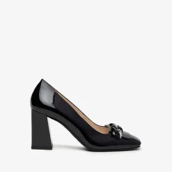 Decollete Catena Vernice Nero