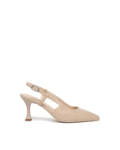 Decollete Chanel in Pelle Lino