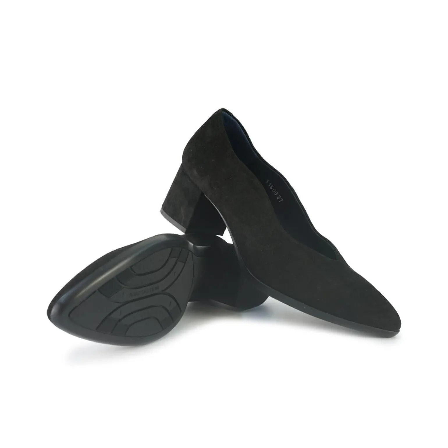 Decollete Donna Camoscio Nero