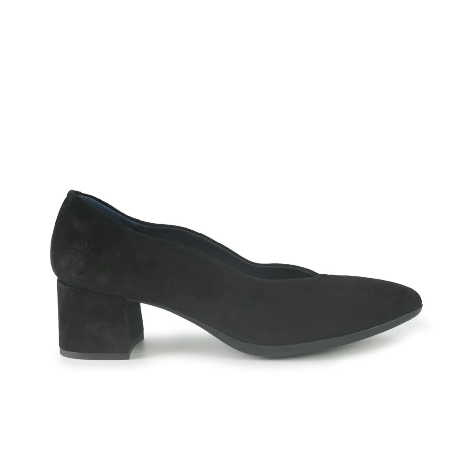 Decollete Donna Camoscio Nero