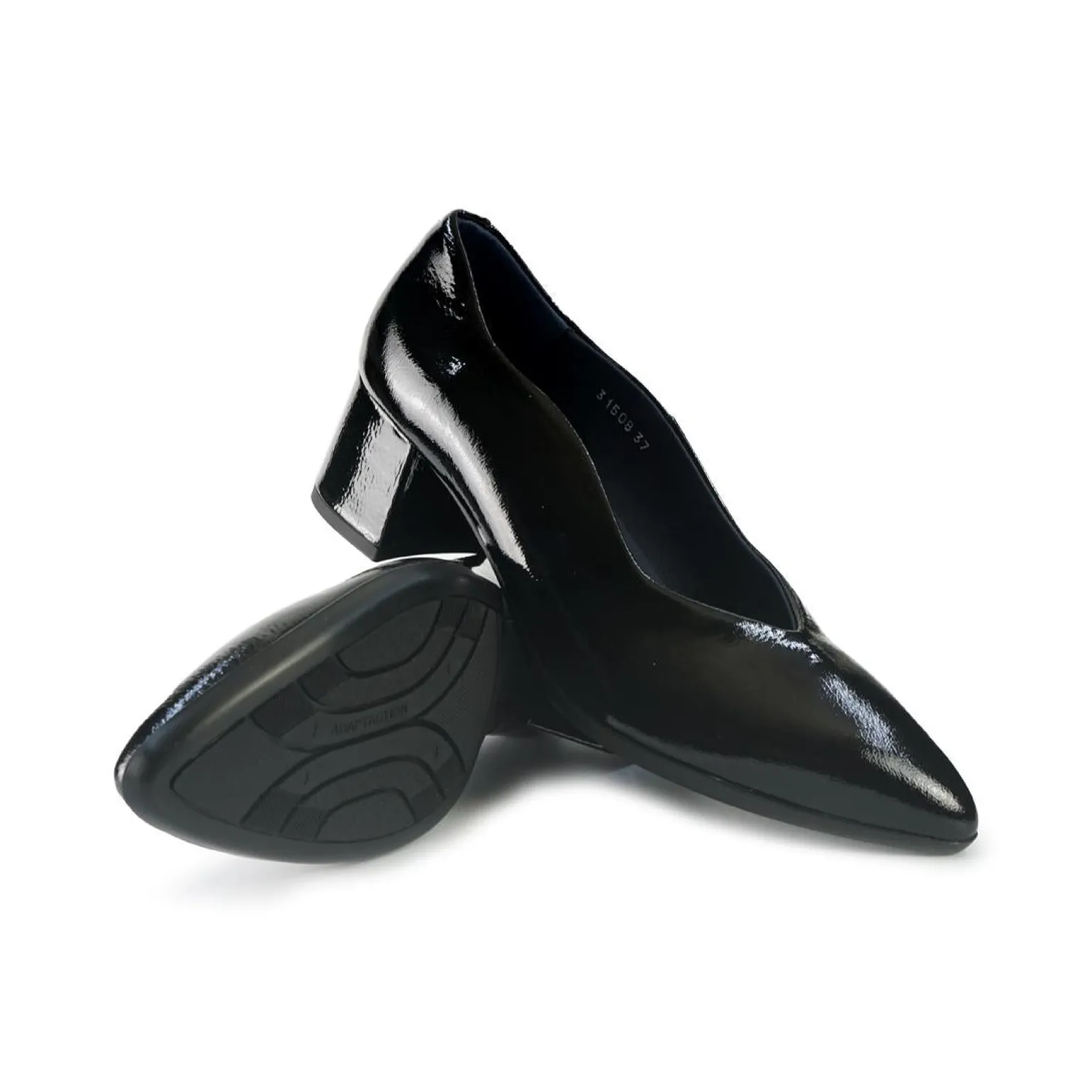 Decollete Donna in Vernice Nero