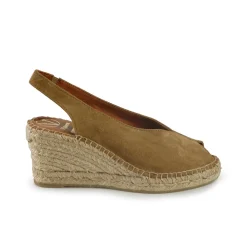 Espadrillas Alta in Camoscio Whisky