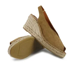 Espadrillas Alta in Camoscio Whisky