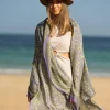 Foulard in Cotone Stampato Fantasia Lavamnda