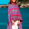 Foulard in Lana Misto Seta Rosso