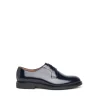 Francesina Stringata Derby Uomo in Pelle Blu