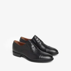 Francesine Uomo Elegante Pelle Nero