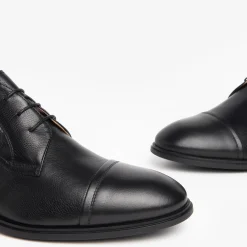 Francesine Uomo Elegante Pelle Nero