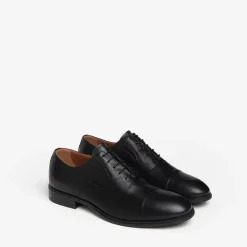 Francesine Uomo in Pelle Nera Elegante
