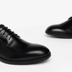 Francesine Uomo in Pelle Nera Elegante