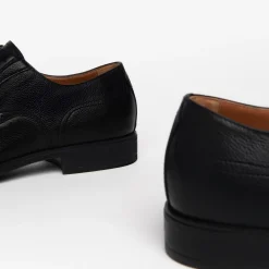 Francesine Uomo in Pelle Nera Elegante