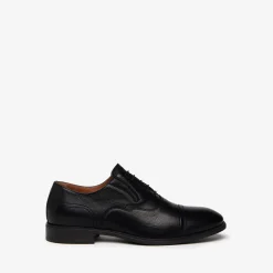 Francesine Uomo in Pelle Nera Elegante
