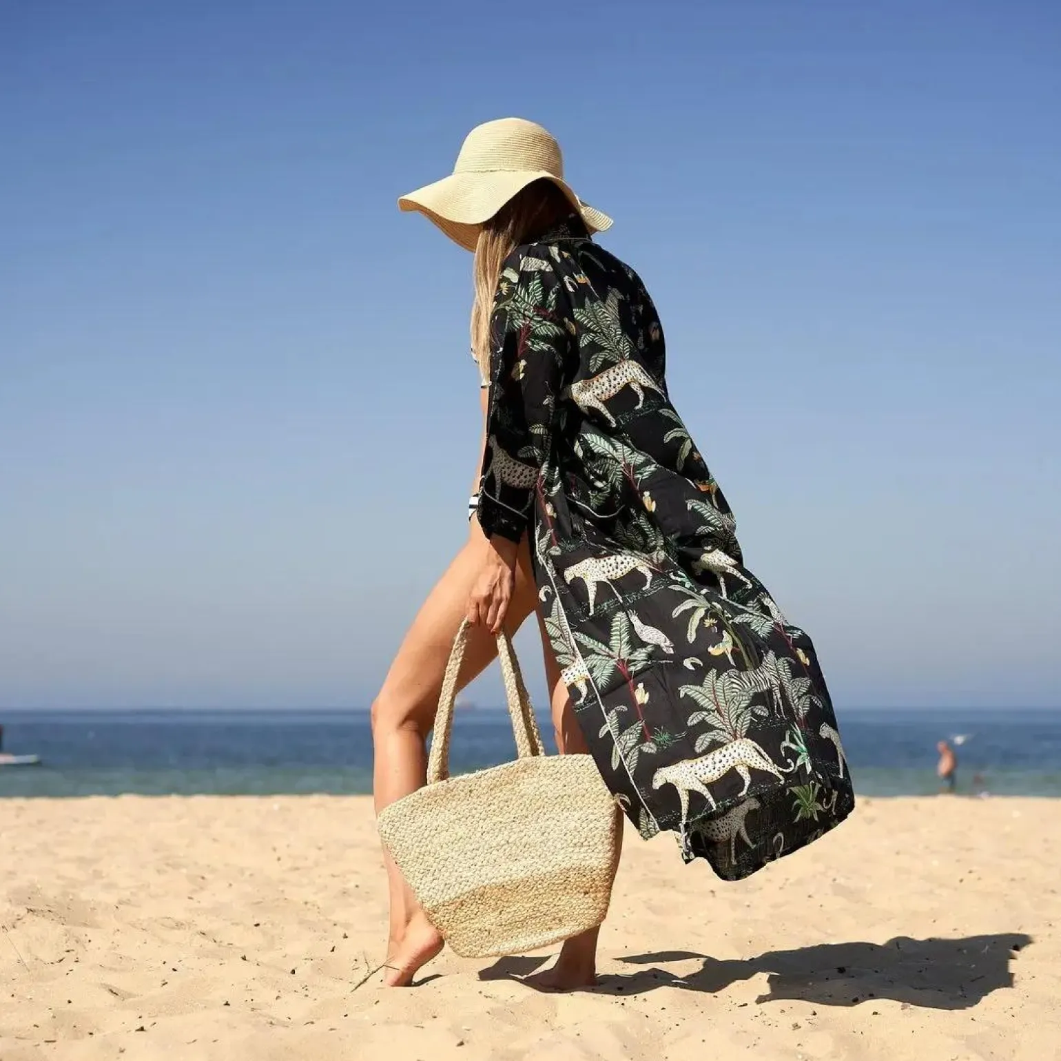 Kimono Caftano in Cotone