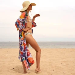 Kimono Caftano in Cotone