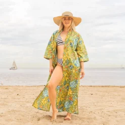 Kimono Caftano in Cotone