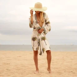 Kimono Caftano in Cotone