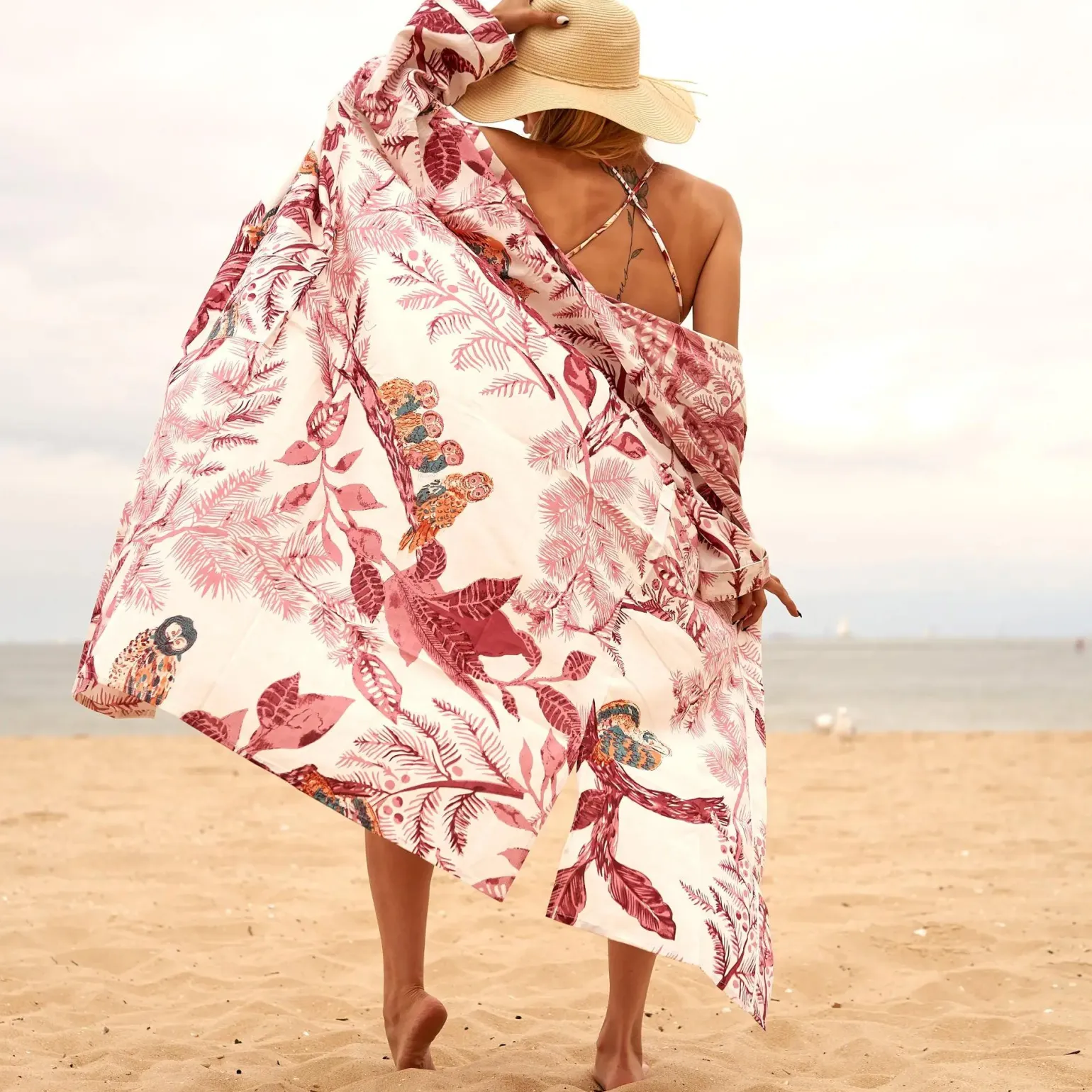 Kimono Caftano in Cotone