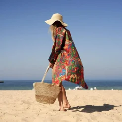 Kimono Caftano in Cotone