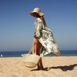 Kimono Caftano in Cotone