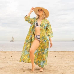 Kimono Caftano in Cotone