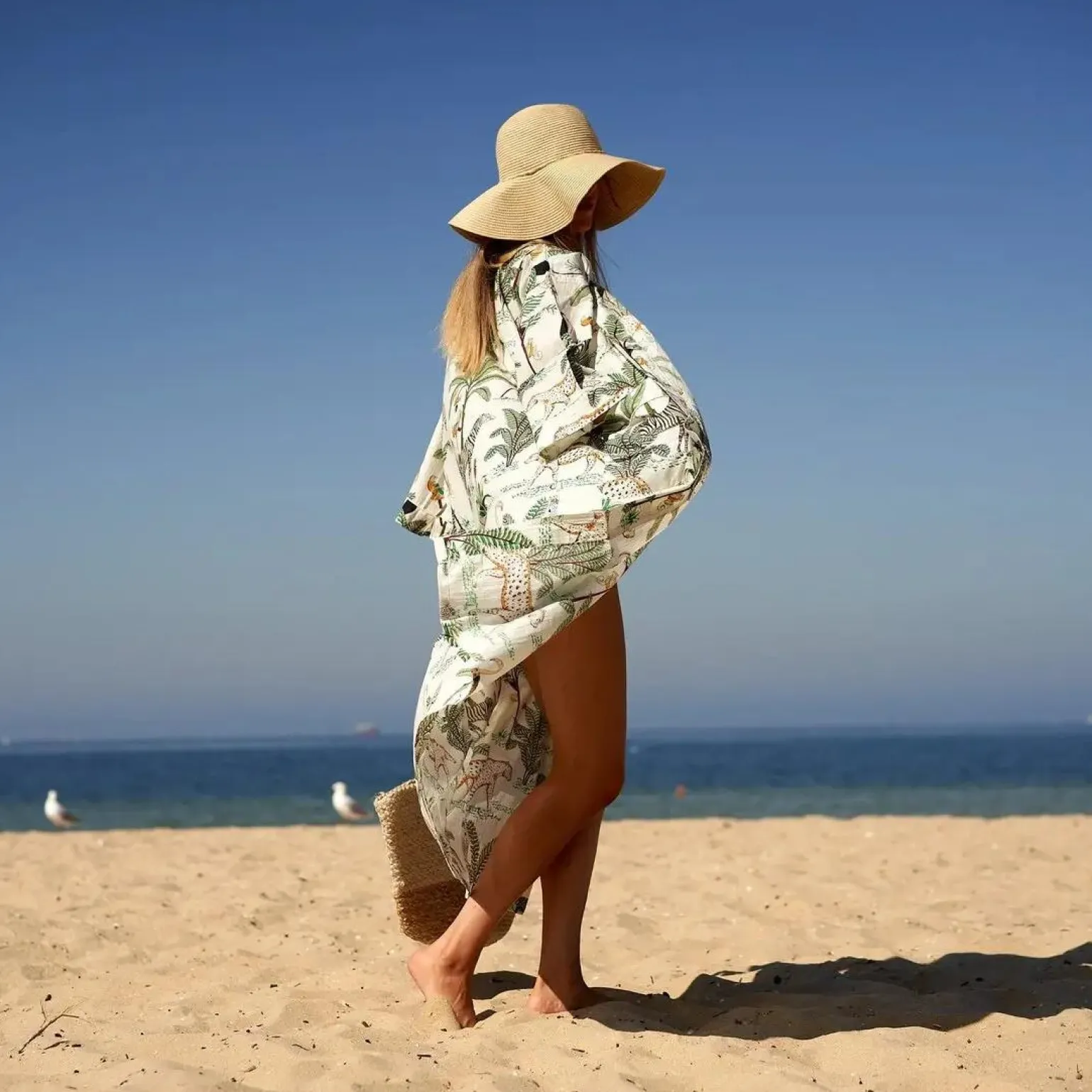 Kimono Caftano in Cotone