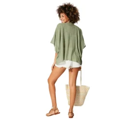 Kimono Estivo Corto Verde