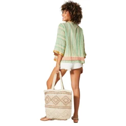 Kimono Estivo Corto Verde