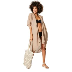 Kimono Estivo Lungo Ecru'
